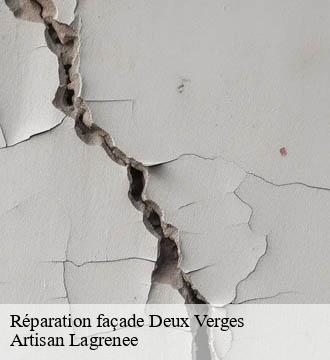 Réparation façade  deux-verges-15110 Artisan Lagrenee