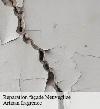 Réparation façade neuveglise-15260 Artisan Lagrenee