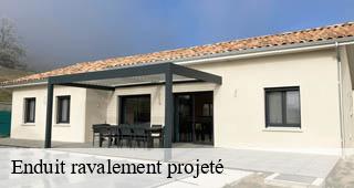 Enduit ravalement projeté  paulhenc-15230 Artisan Lagrenee