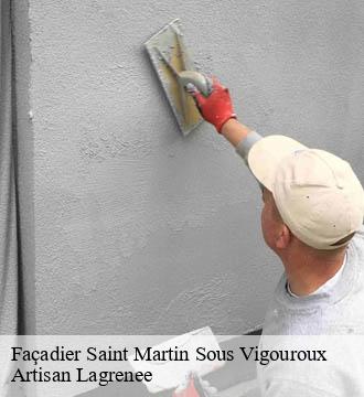 Façadier  saint-martin-sous-vigouroux-15230 Artisan Lagrenee