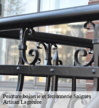 Peinture boiserie et ferronnerie  saignes-15240 Artisan Lagrenee